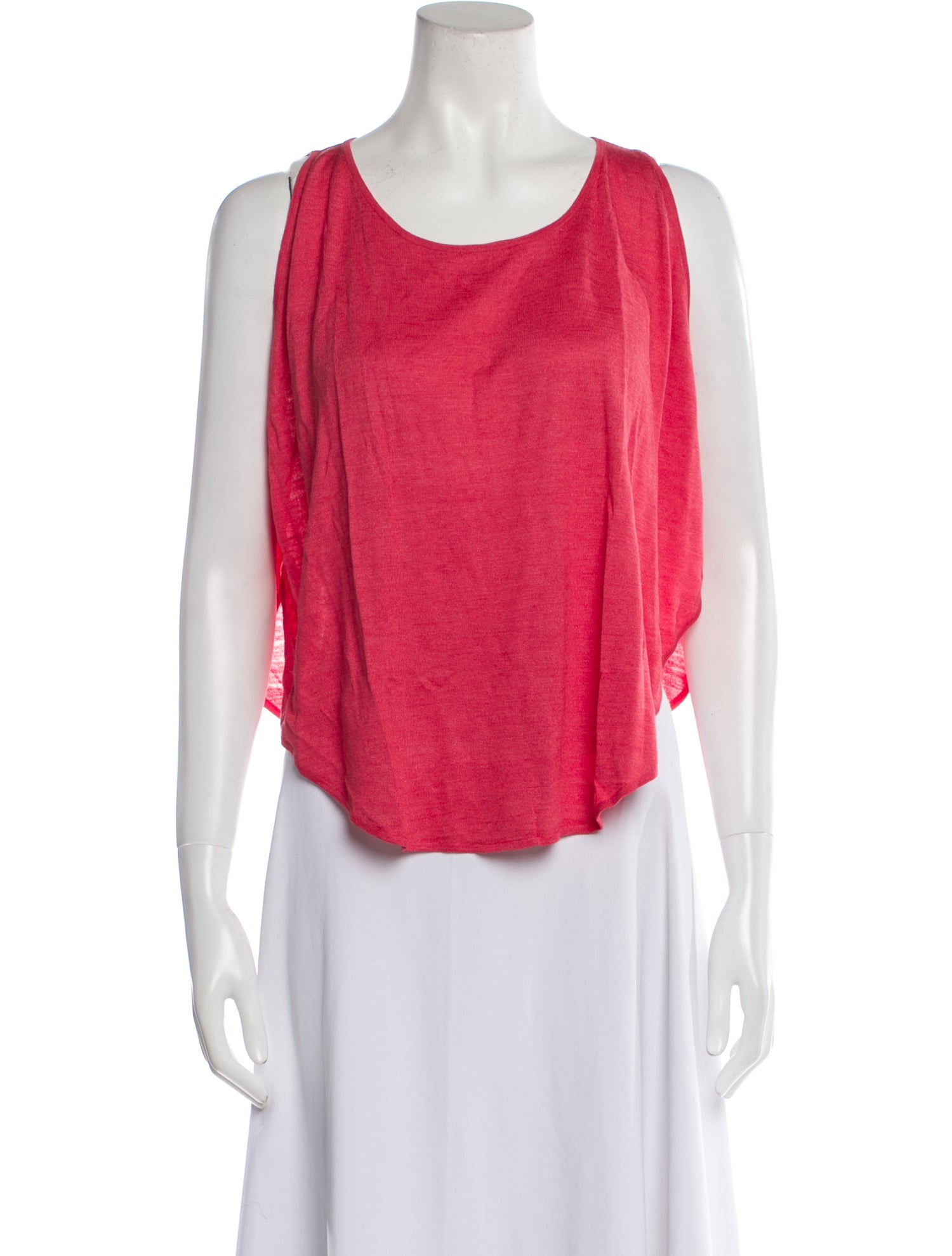 Cruciani Silk Scoop Neck Top w/ Tags