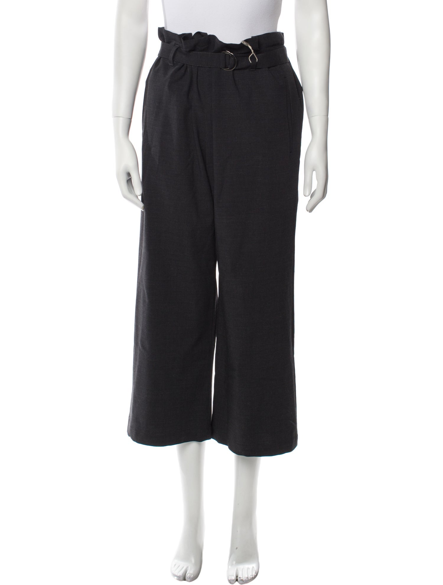 Cruciani Wool Wide Leg Pants