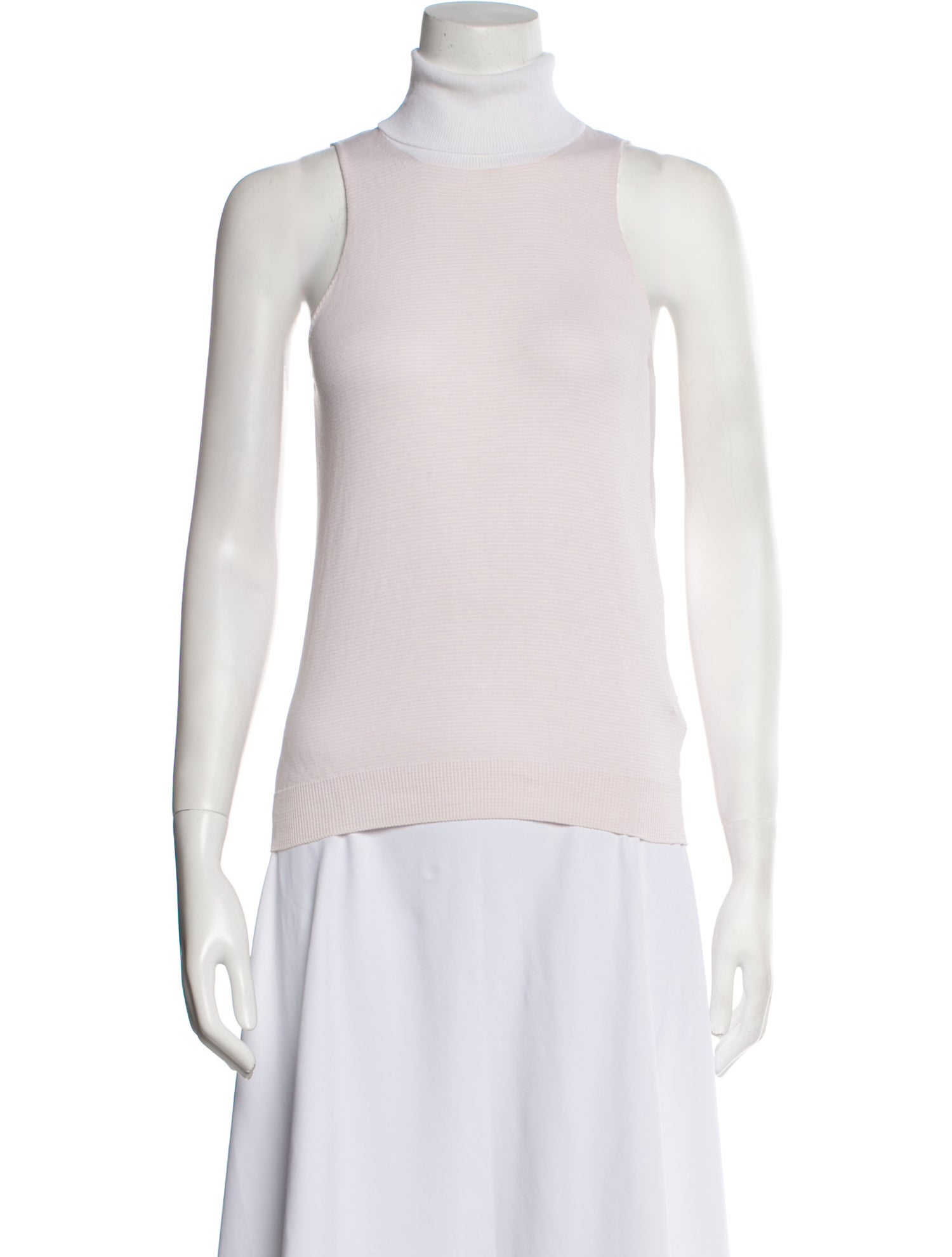 Cruciani Turtleneck Sleeveless Top