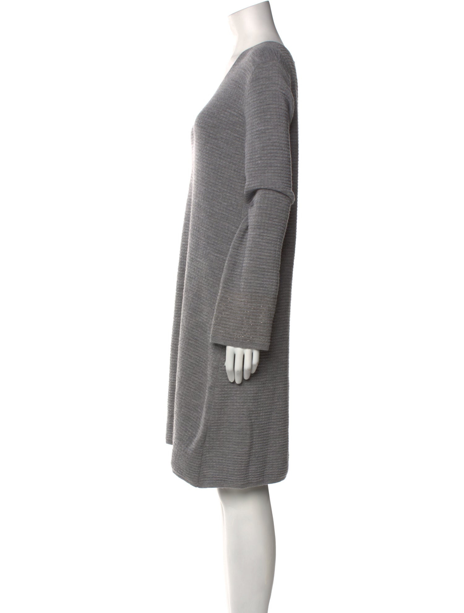 Cruciani Wool Knee-Length Dress