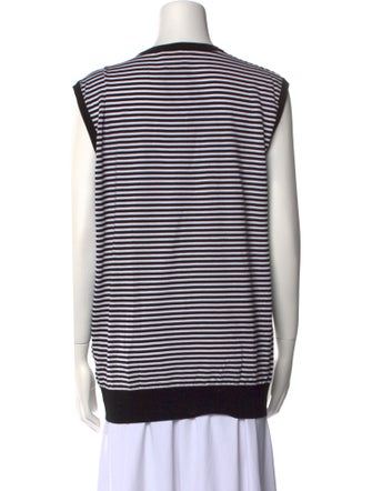 Cruciani Striped Crew Neck T-Shirt