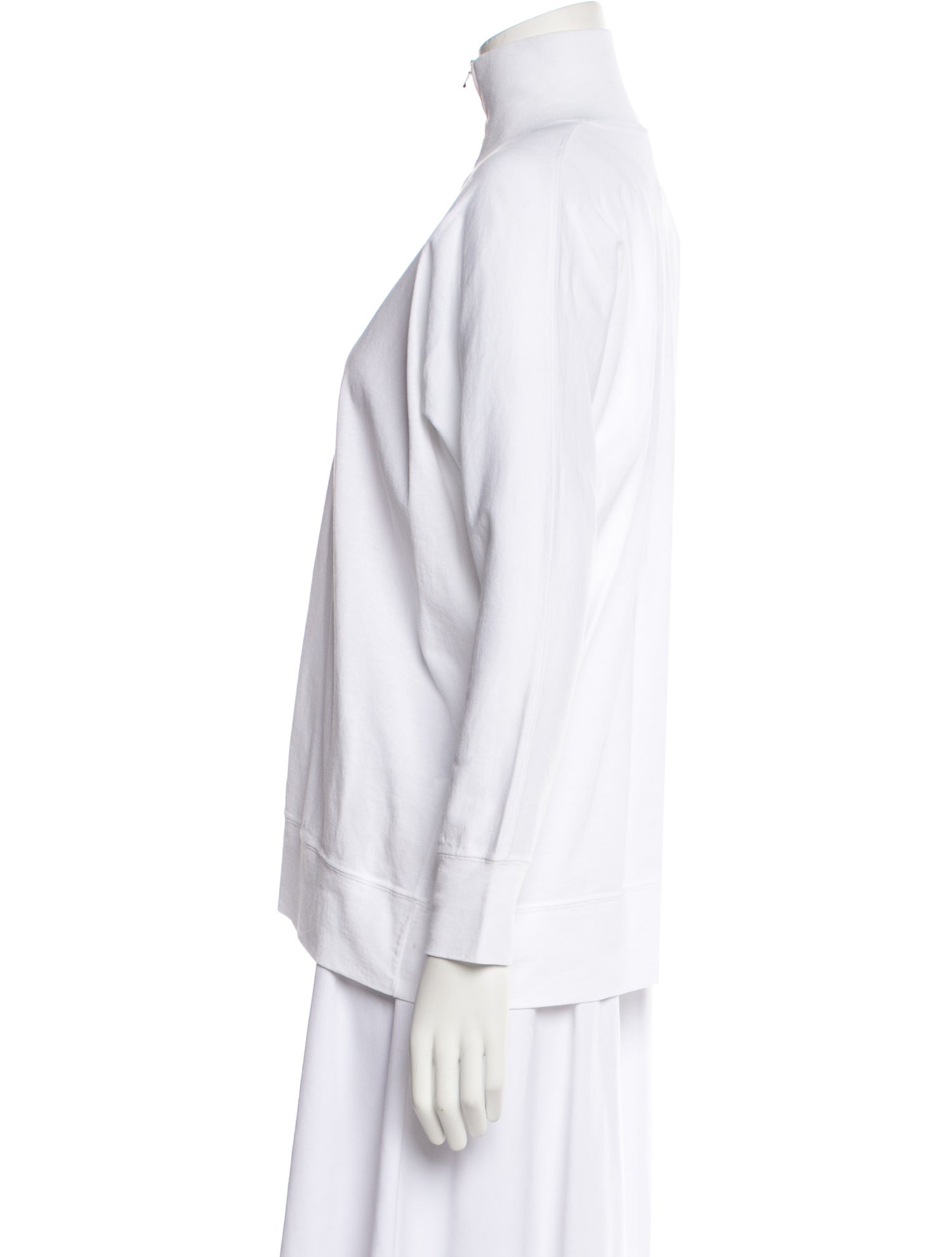 Cruciani Mock Neck Long Sleeve Sweatshirt