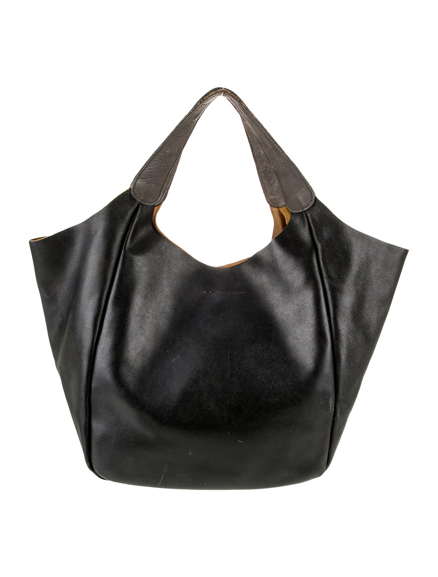 Cruciani Leather Hobo