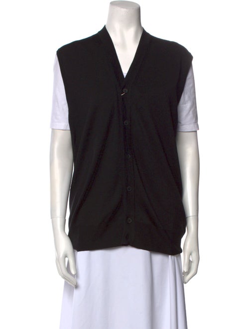 Cruciani V-Neck Sleeveless Sweater Vest w/ Tags