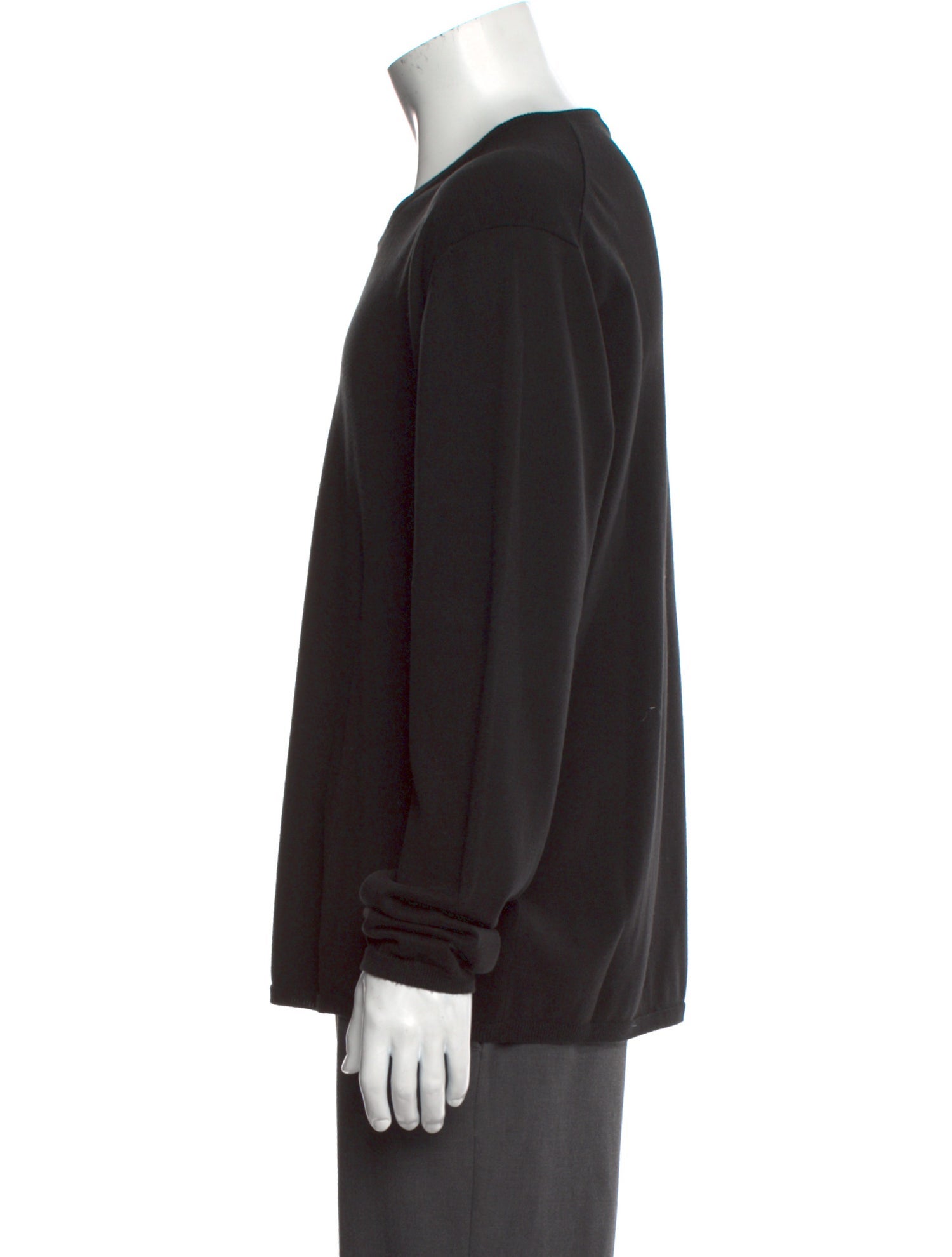Cruciani V-Neck Long Sleeve Pullover