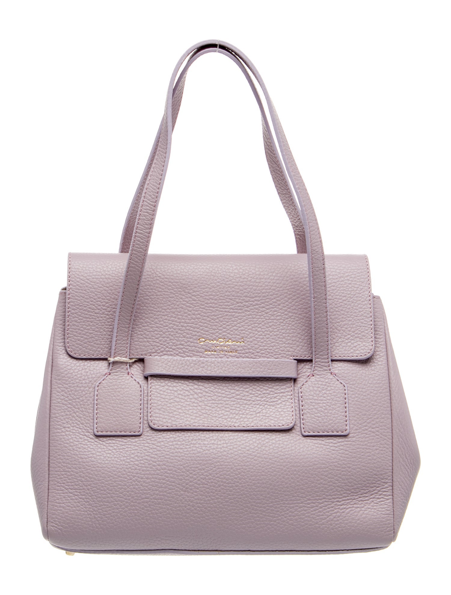 Cruciani Leather Shoulder Bag