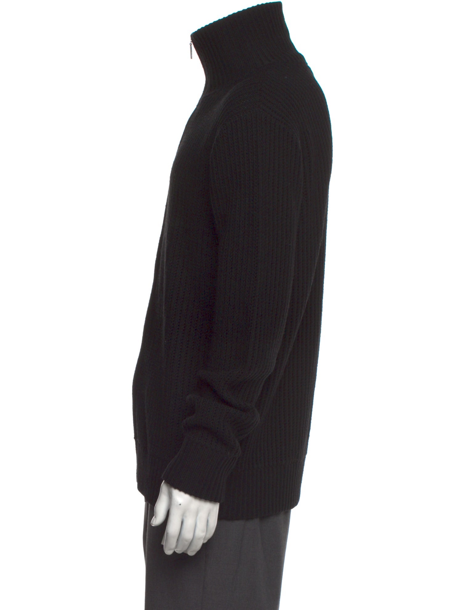 Cruciani Wool Turtleneck Cardigan w/ Tags