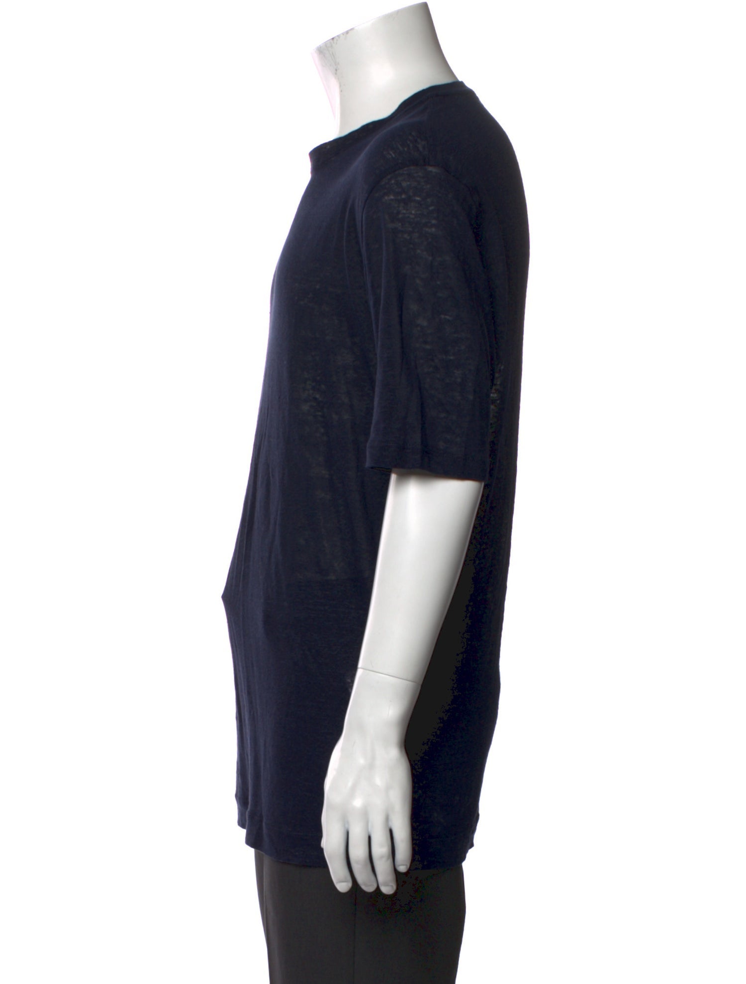 Cruciani Linen Crew Neck T-Shirt