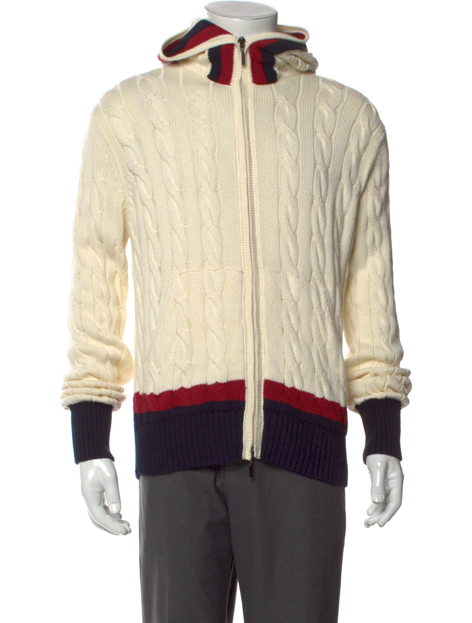 Cruciani Mock Neck Long Sleeve Cardigan