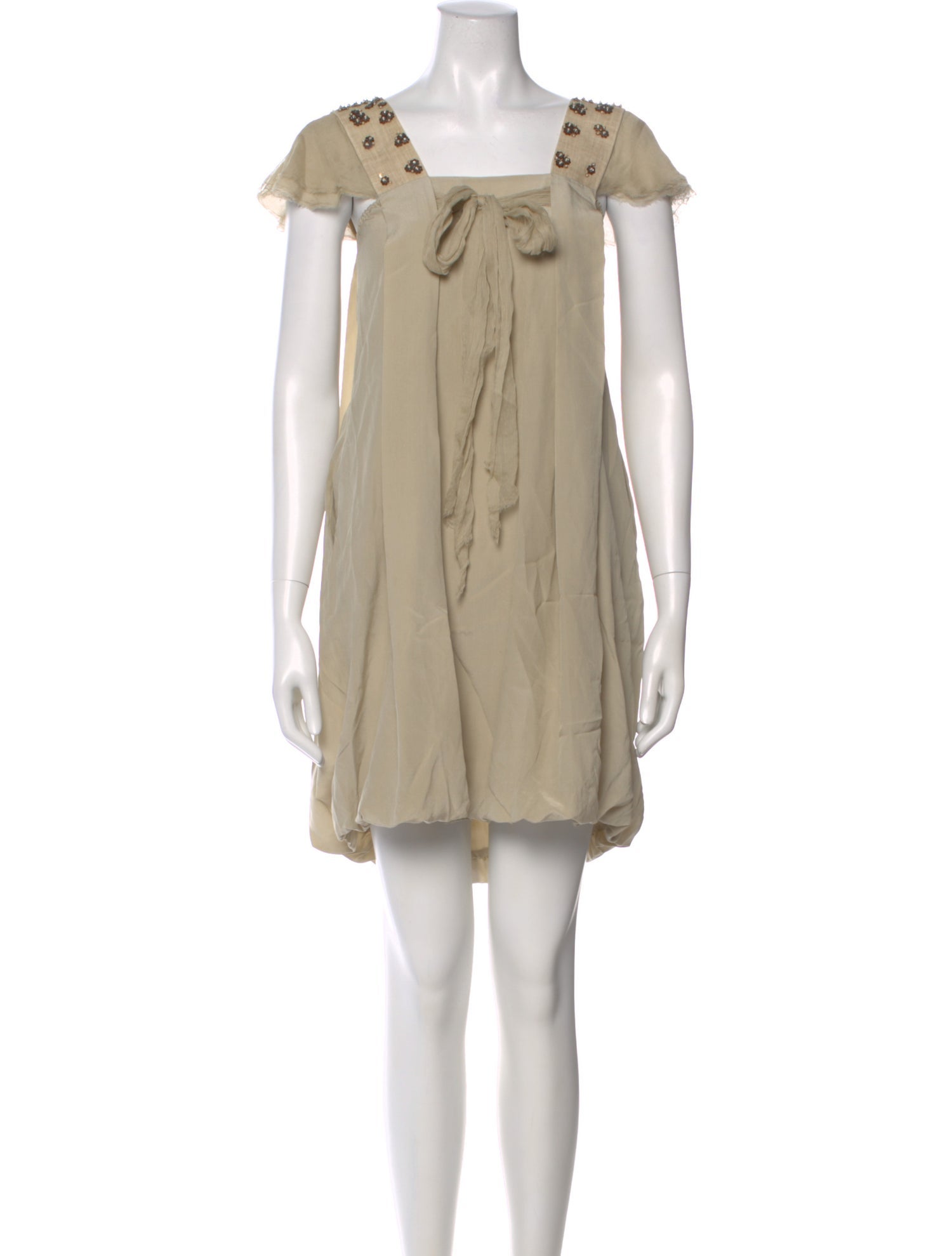 Cruciani Silk Mini Dress w/ Tags