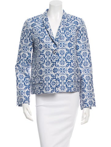 Creatures of the Wind Long Sleeve Printed Blazer