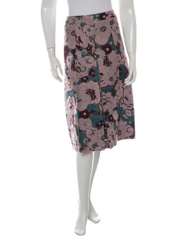 Creatures of the Wind Pleated Floral Skirt