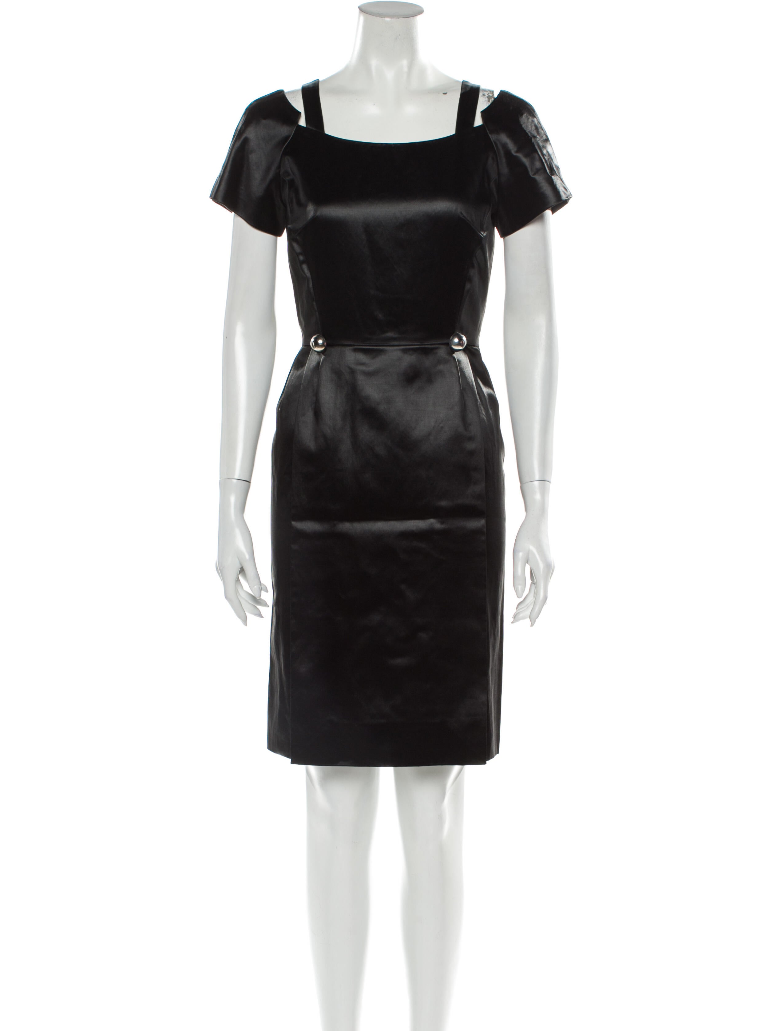 Creatures of the Wind Square Neckline Knee-Length Dress