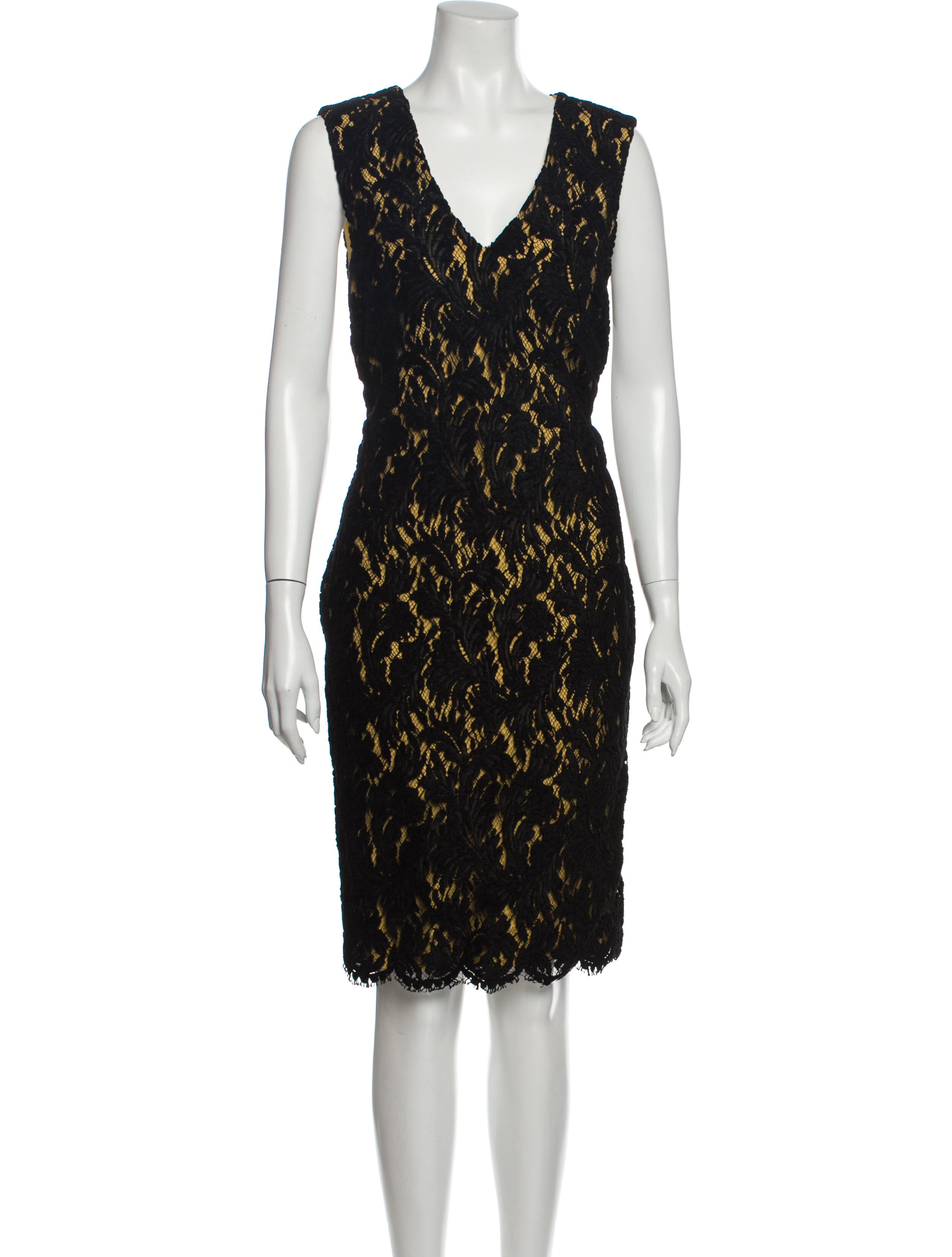 Creatures of the Wind Lace Pattern Knee-Length Dress