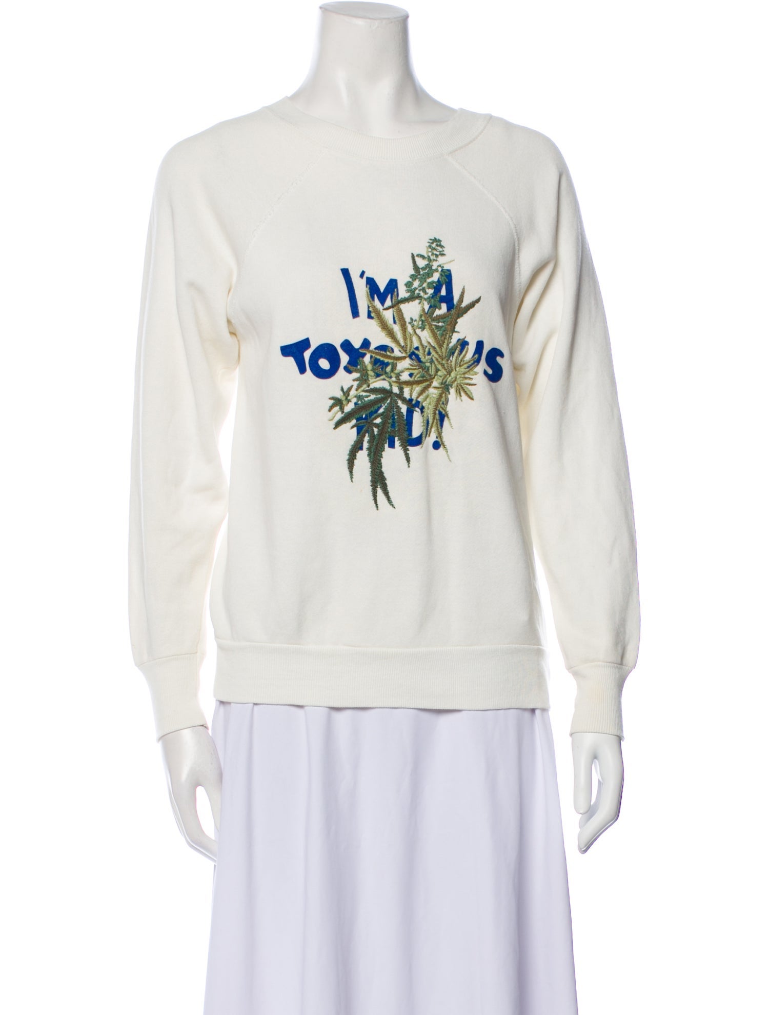 Creatures of the Wind Graphic Print Crew Neck Sweatshirt