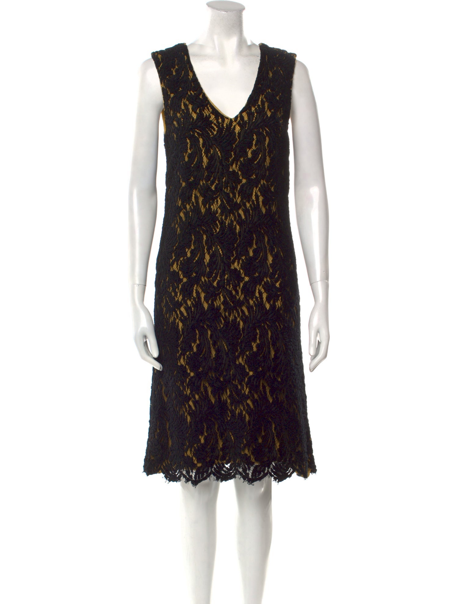 Creatures of the Wind Lace Pattern Knee-Length Dress