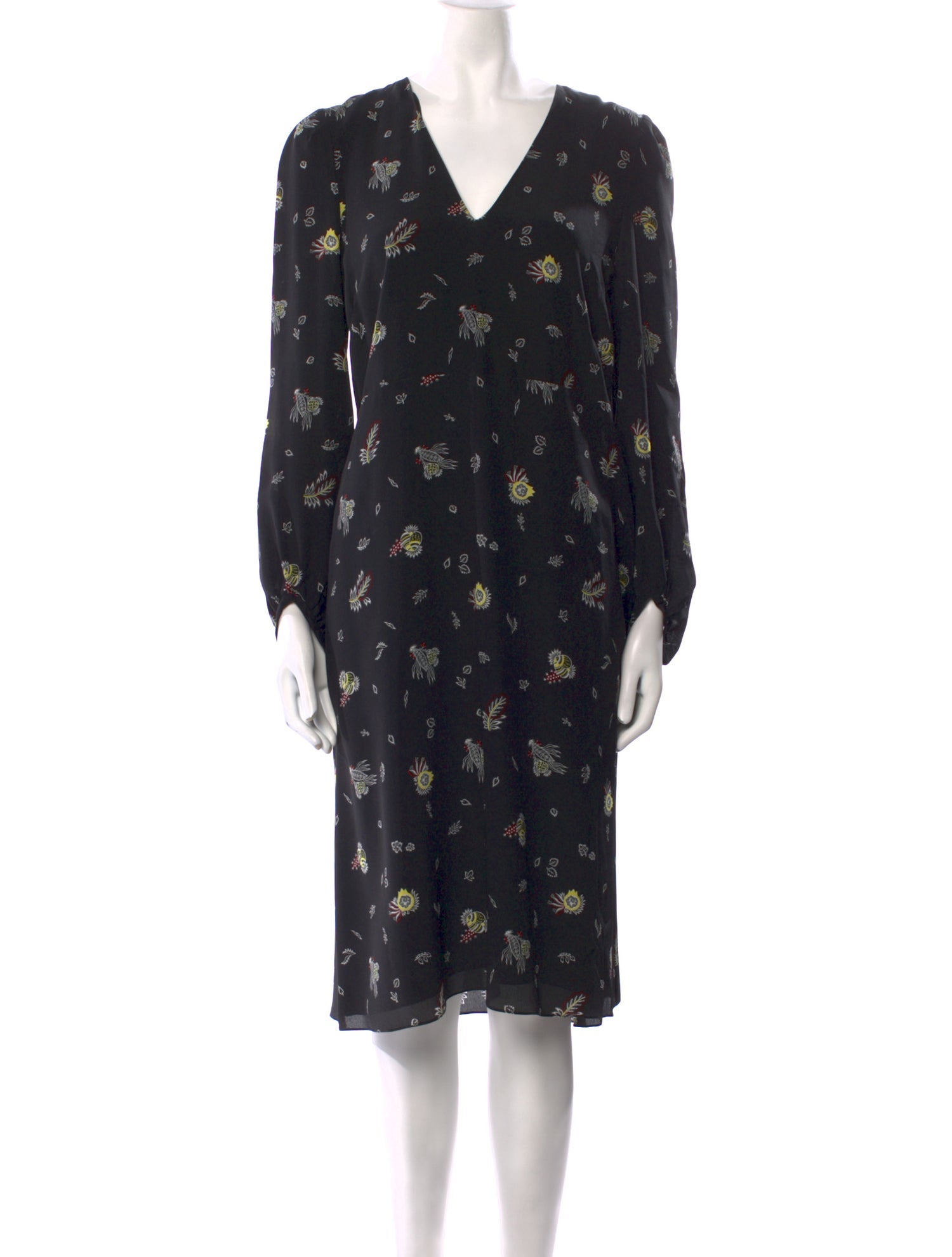 Creatures of the Wind Silk Knee-Length Dress