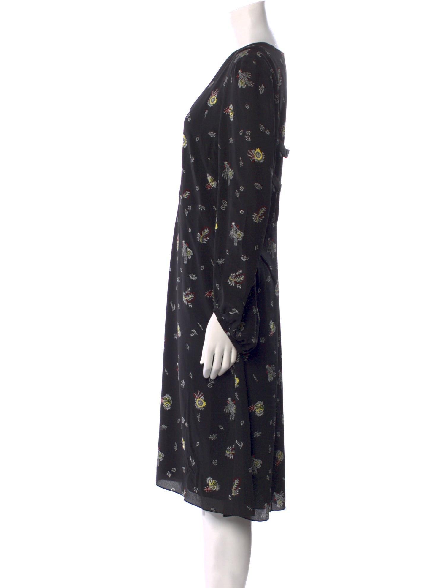 Creatures of the Wind Silk Knee-Length Dress