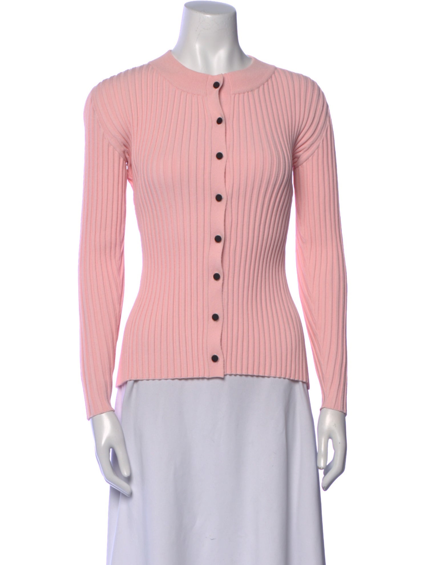 Creatures of the Wind Mock Neck Long Sleeve Button-Up Top