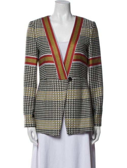 Creatures of the Wind Houndstooth Print Blazer