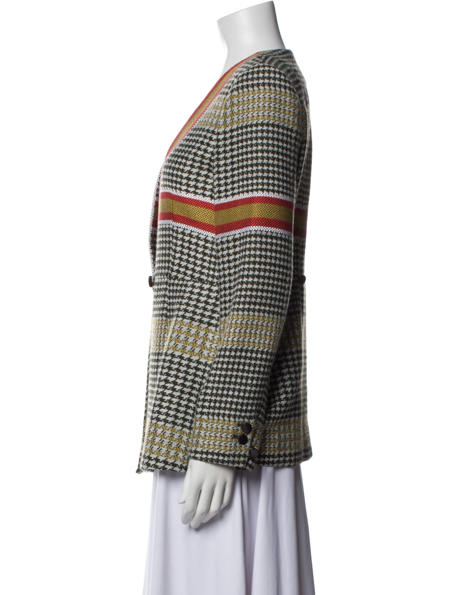 Creatures of the Wind Houndstooth Print Blazer