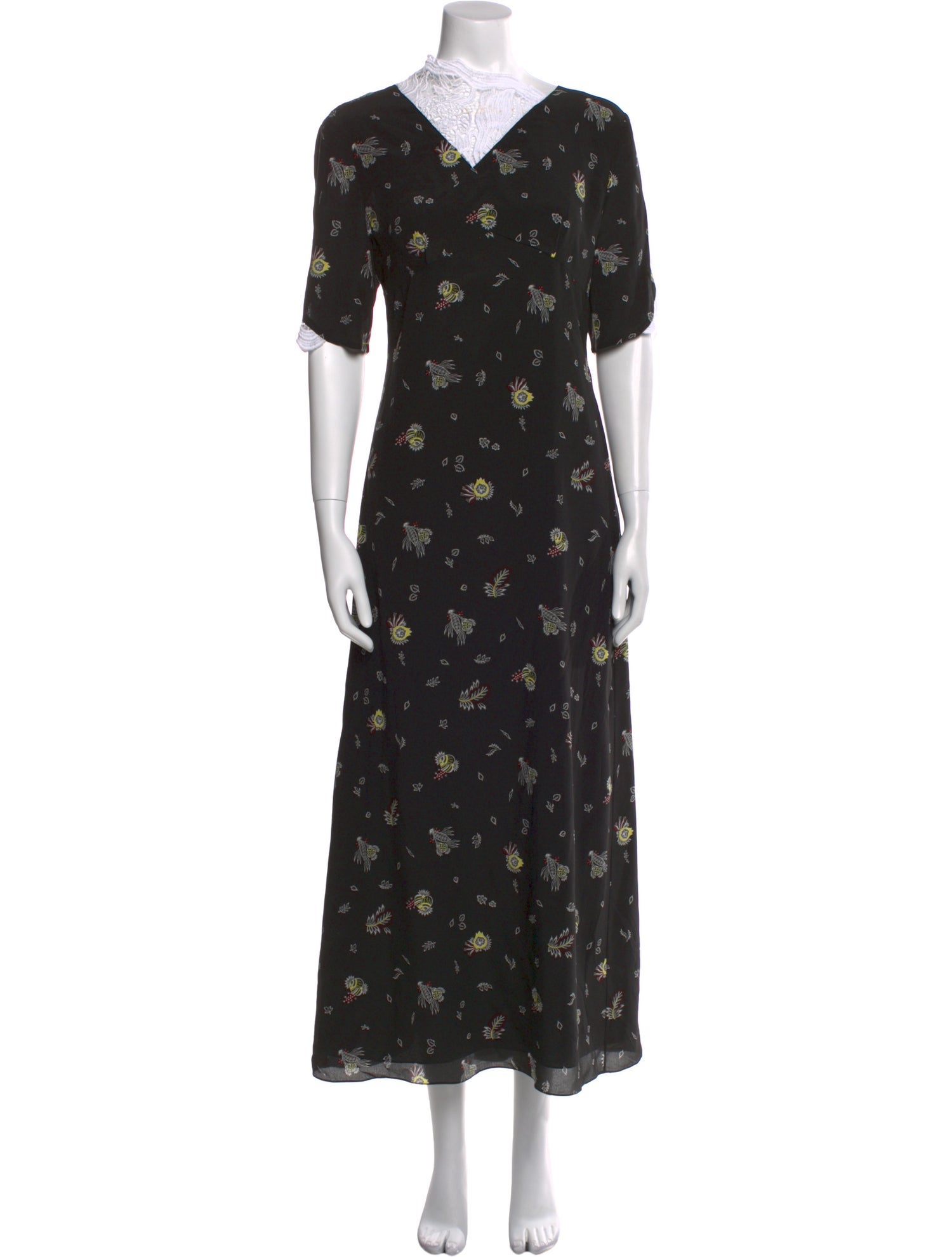 Creatures of the Wind Silk Long Dress