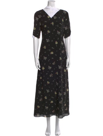 Creatures of the Wind Silk Long Dress