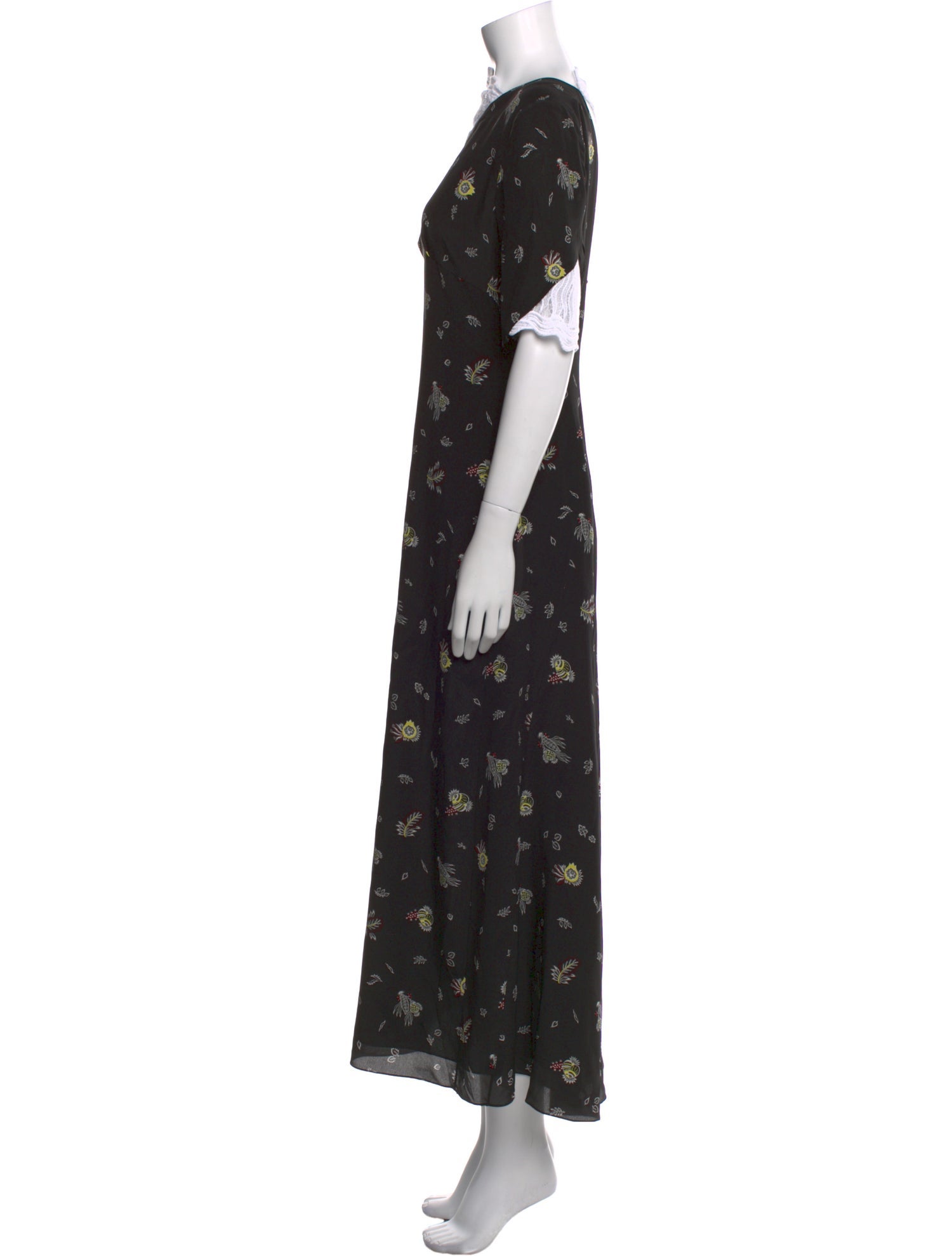 Creatures of the Wind Silk Long Dress