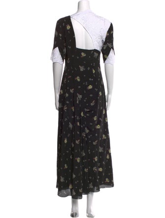 Creatures of the Wind Silk Long Dress