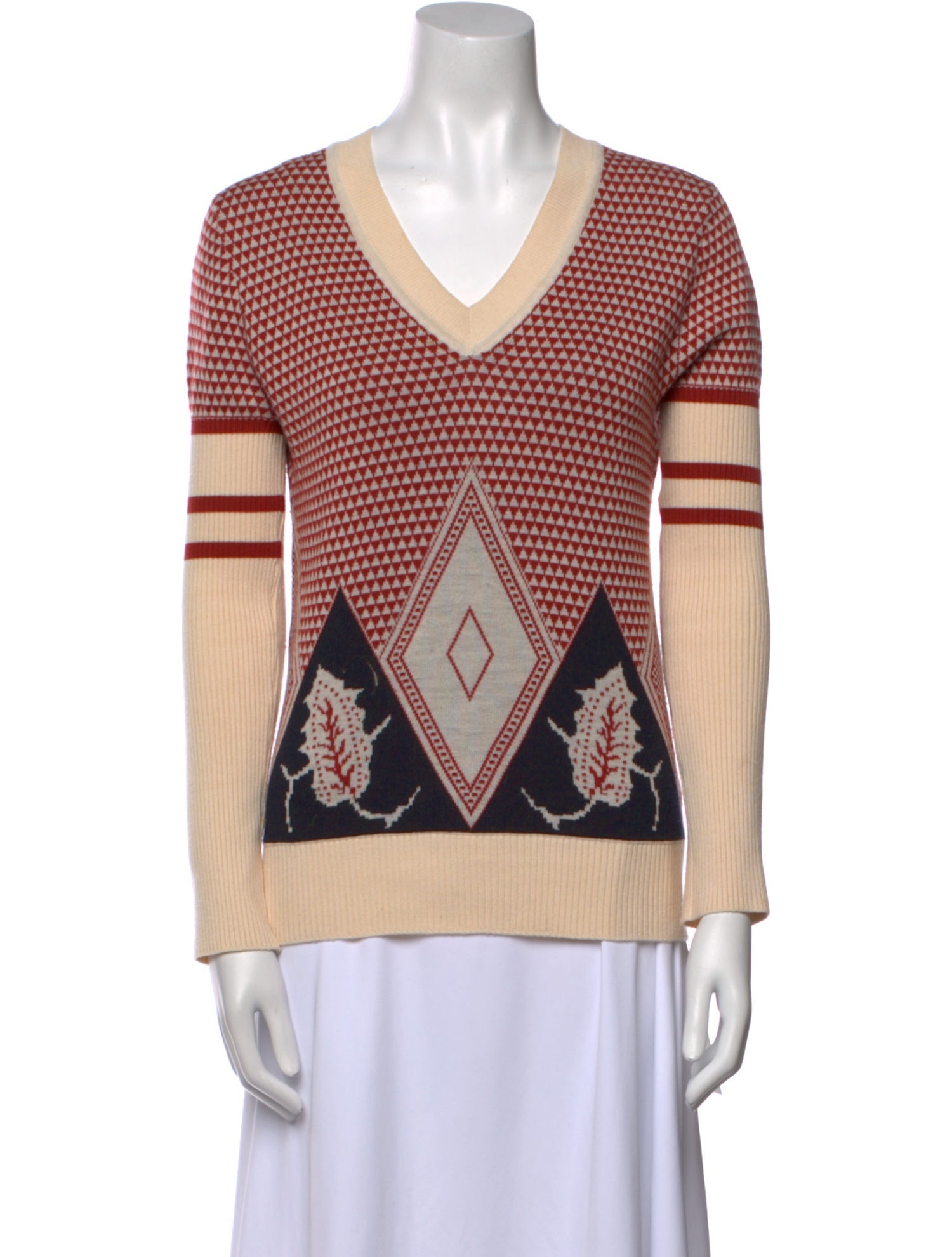 Creatures of the Wind Merino Wool Printed Sweater