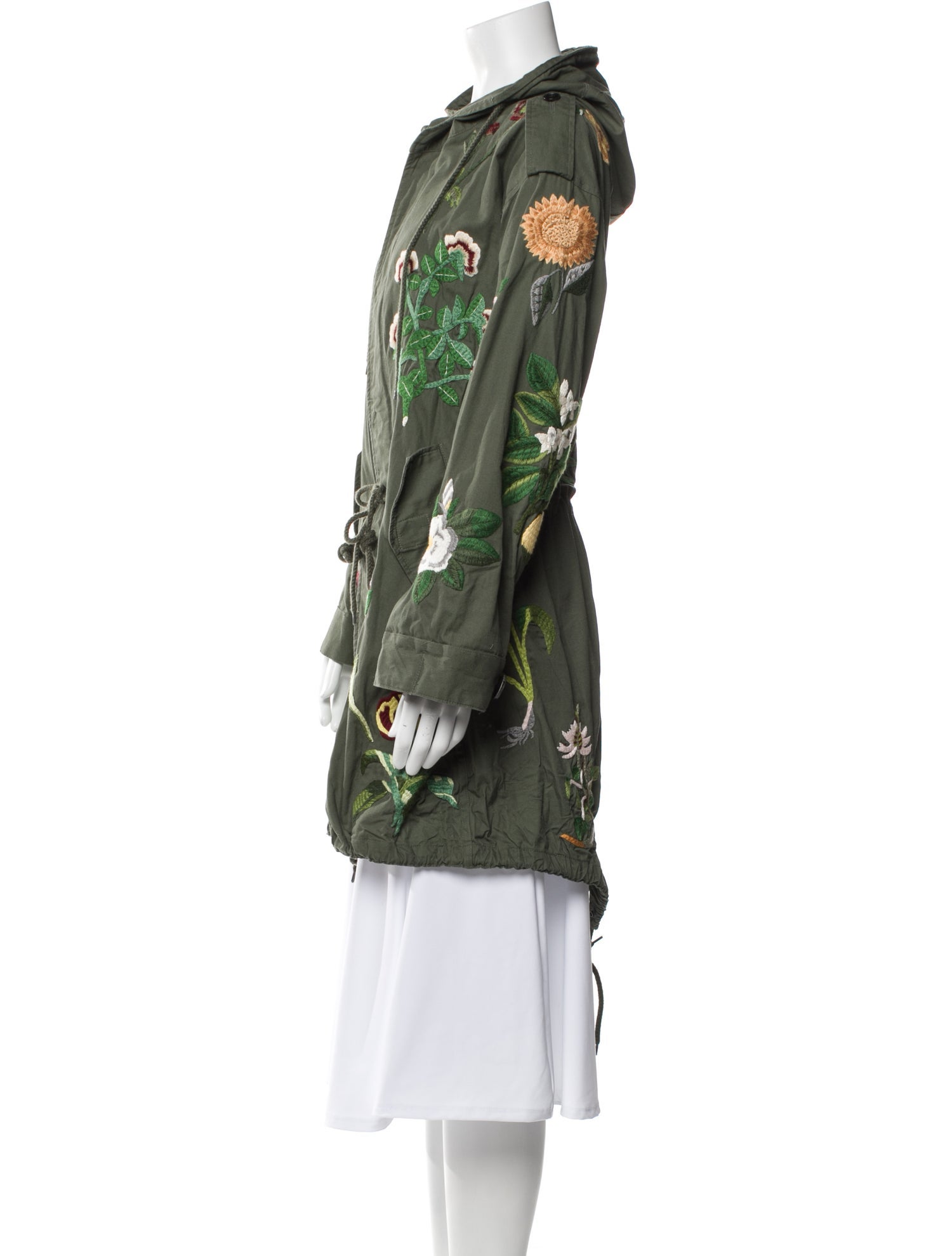 Creatures of the Wind Floral Print Utility Jacket