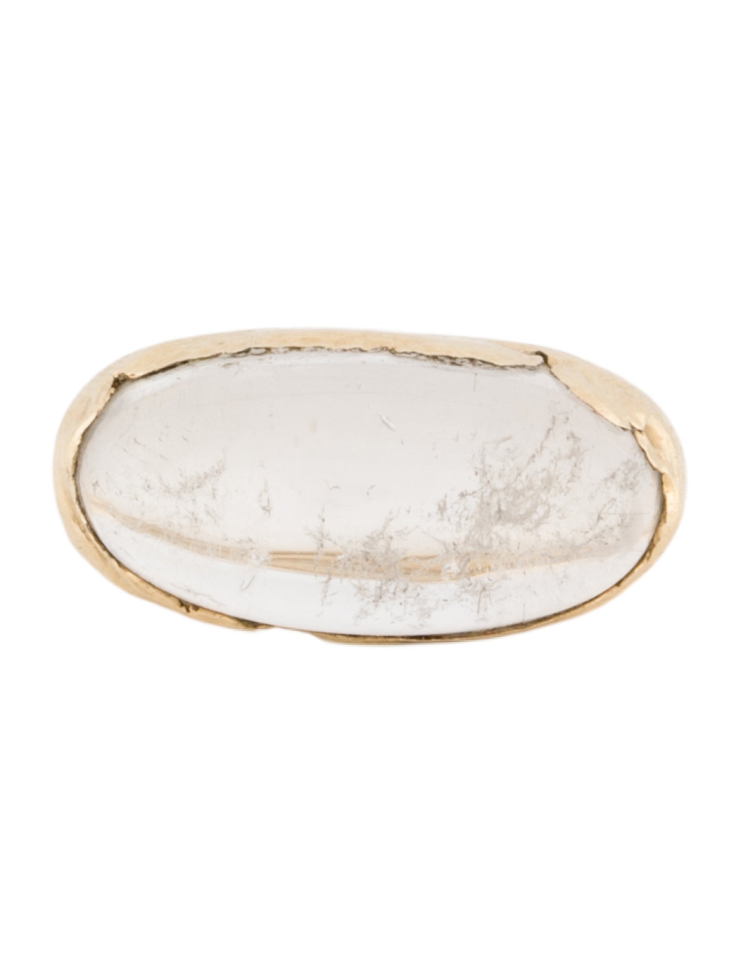 Cyril 14K Quartz Pool Cocktail Ring