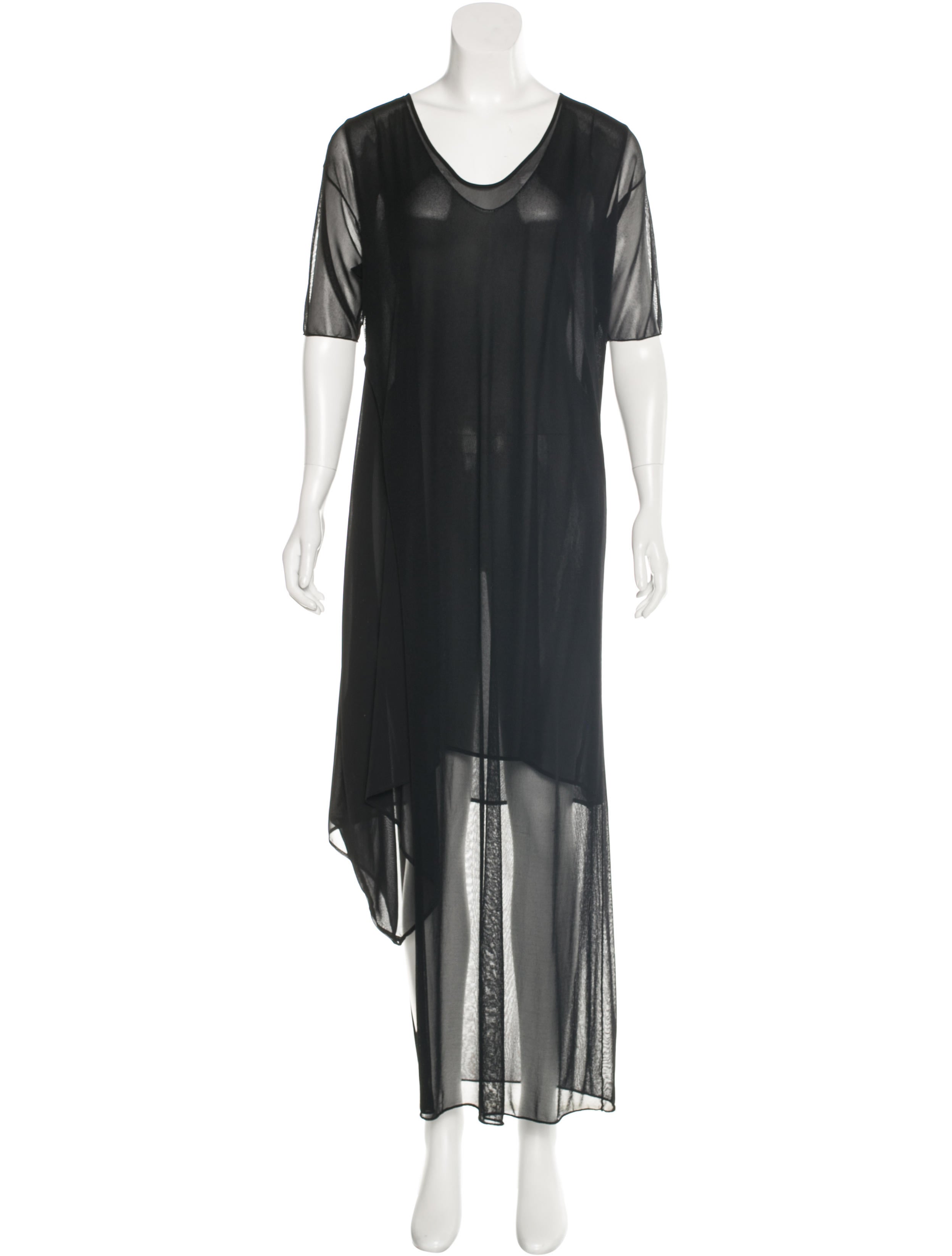 COS Sheer Maxi Dress - Black Dresses, Clothing - CSO20015 | The RealReal