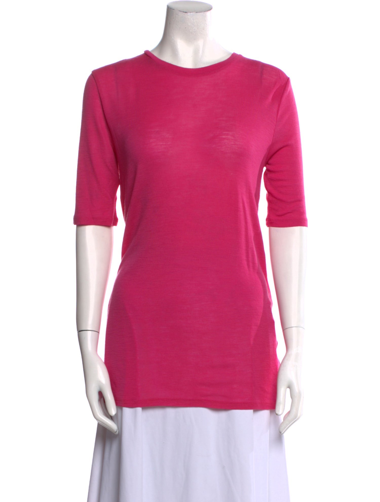 COS Wool Crew Neck T-Shirt