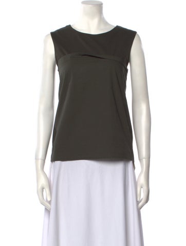 COS Tops Wool Bateau Neckline Top XS