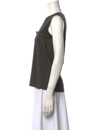 COS Wool Bateau Neckline Top