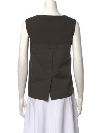 COS Wool Bateau Neckline Top