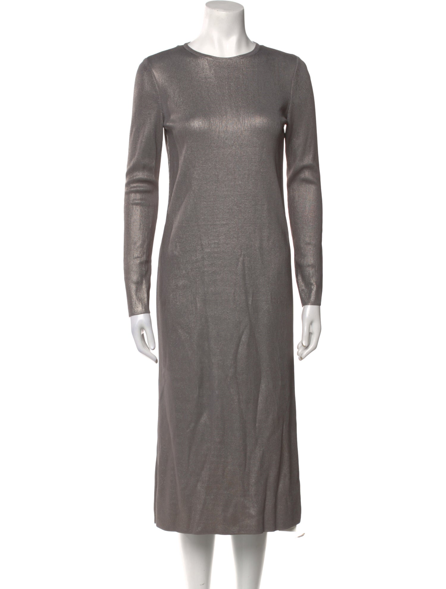 COS Crew Neck Midi Length Dress