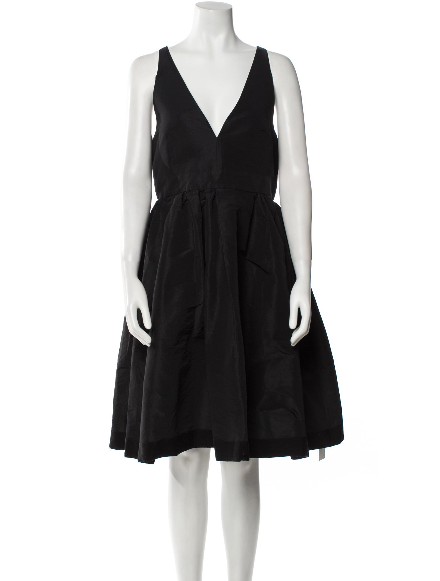 COS V-Neck Knee-Length Dress