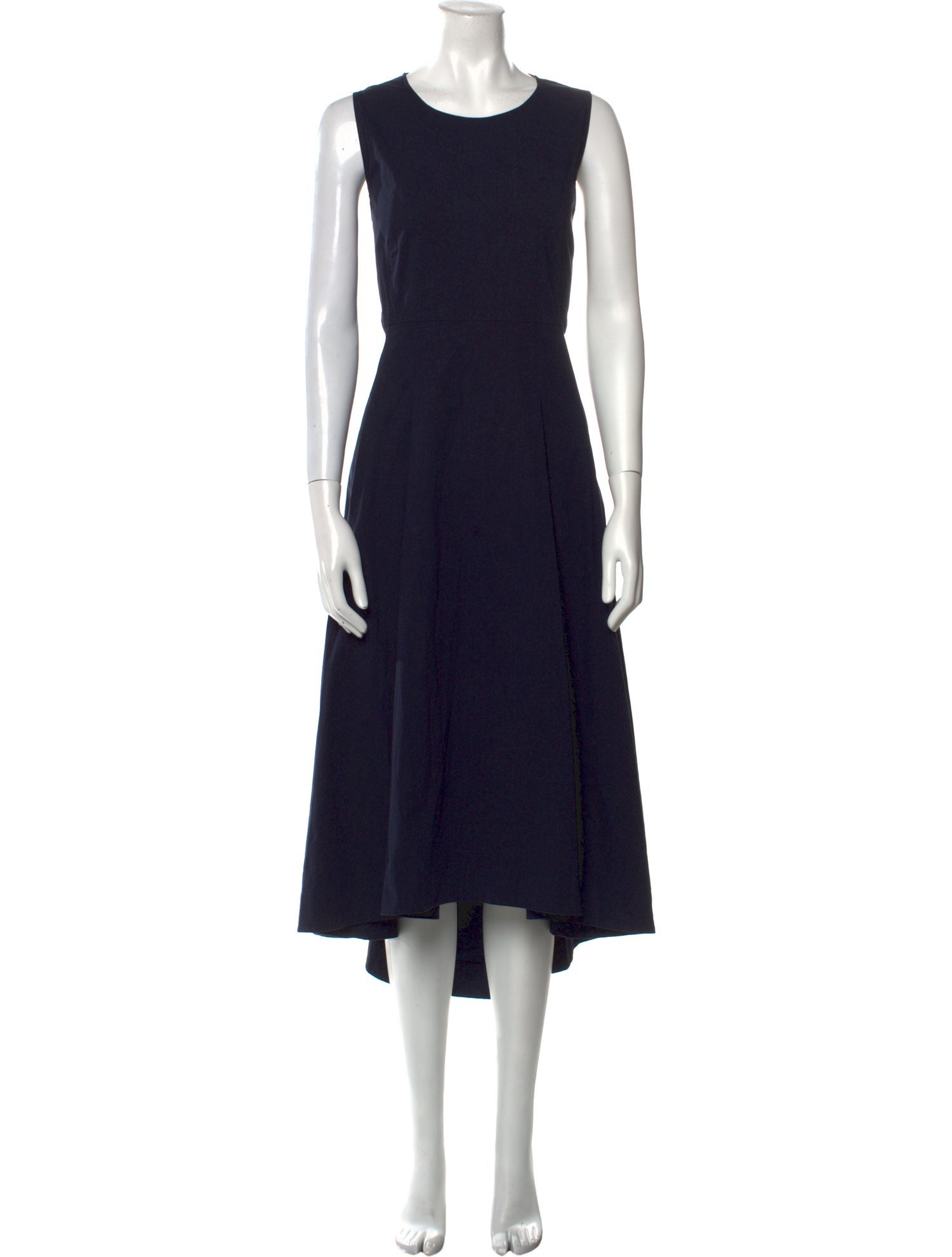 COS Crew Neck Midi Length Dress
