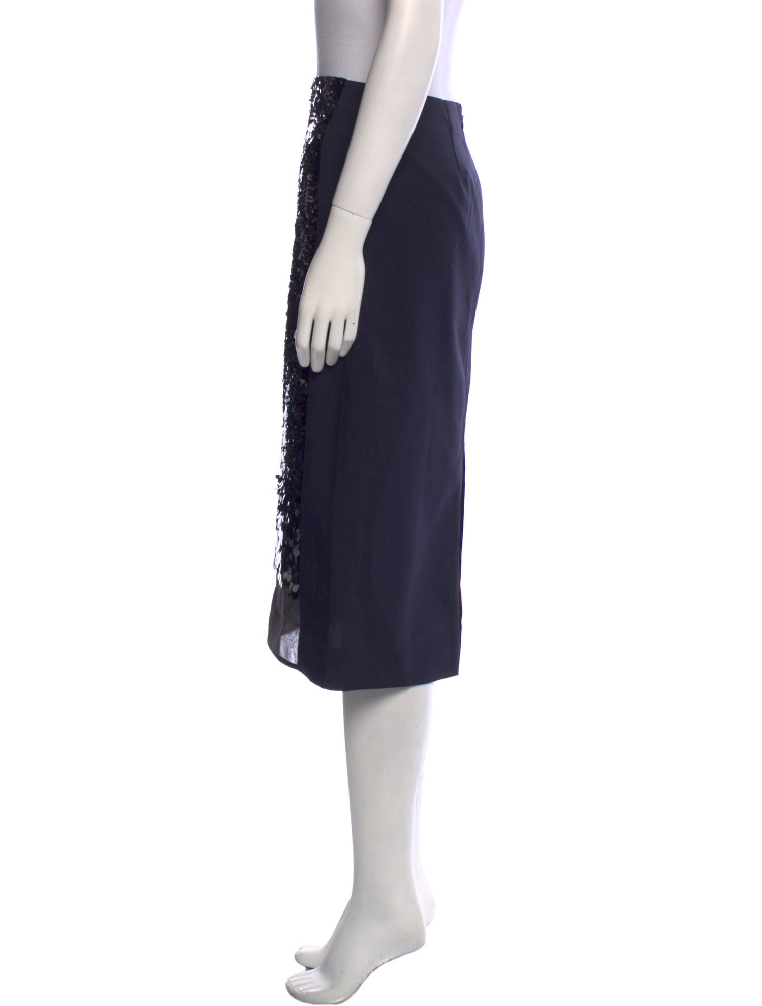 COS Sequin Embellishments Knee-Length Skirt