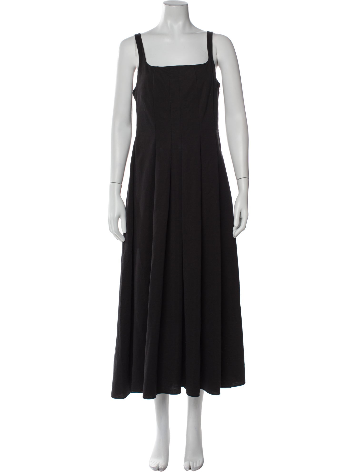 COS Square Neckline Long Dress