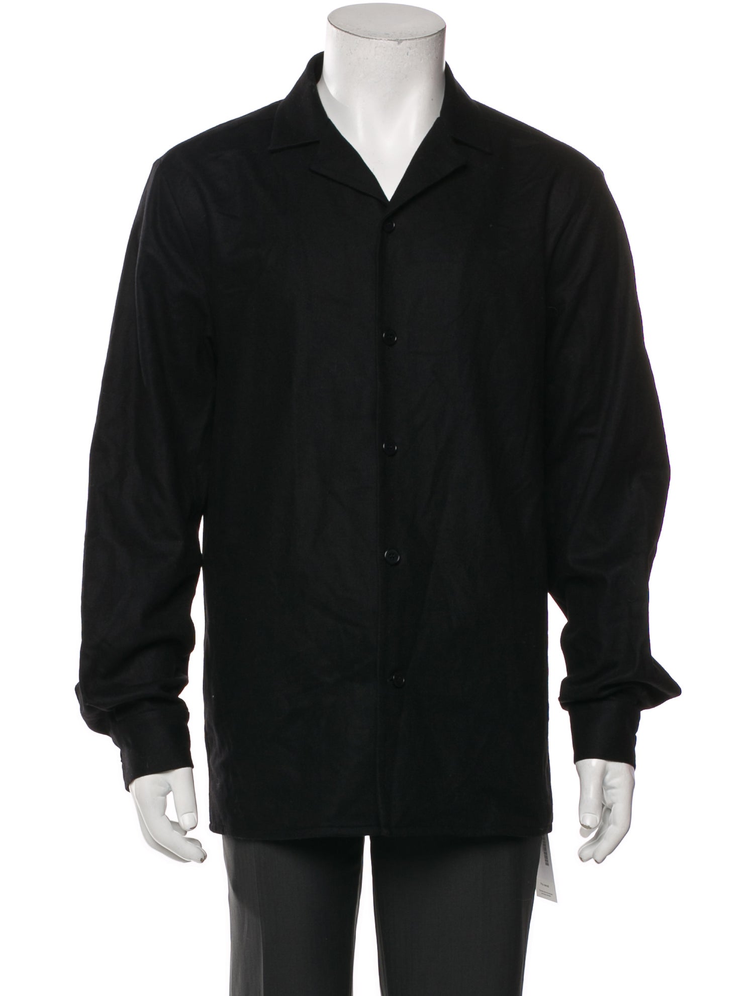 COS Wool Long Sleeve Shirt