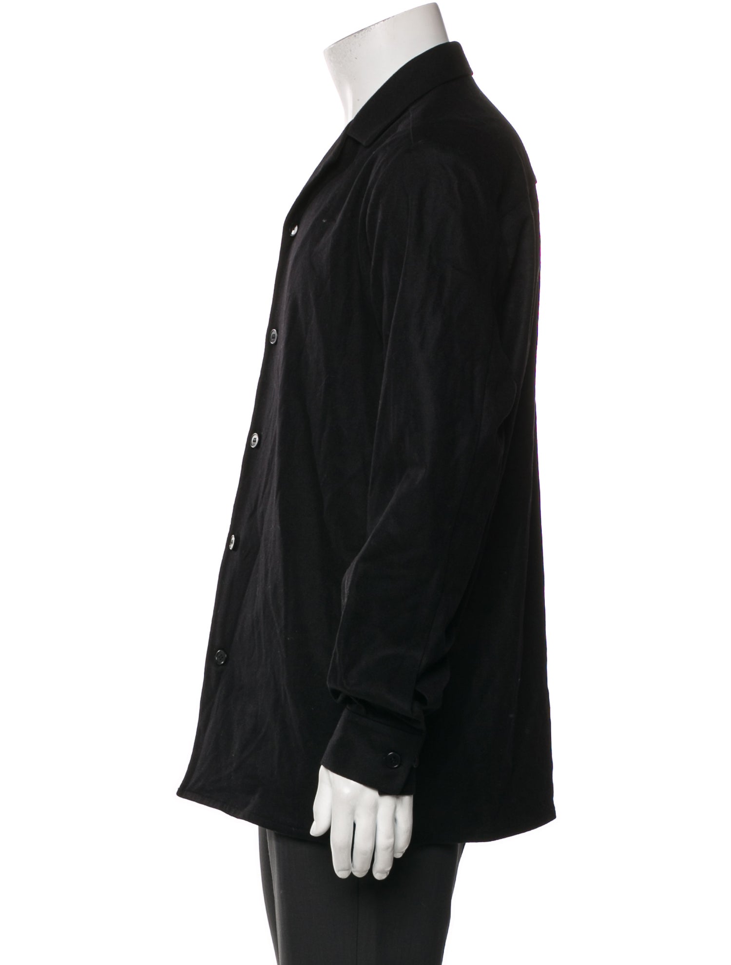 COS Wool Long Sleeve Shirt