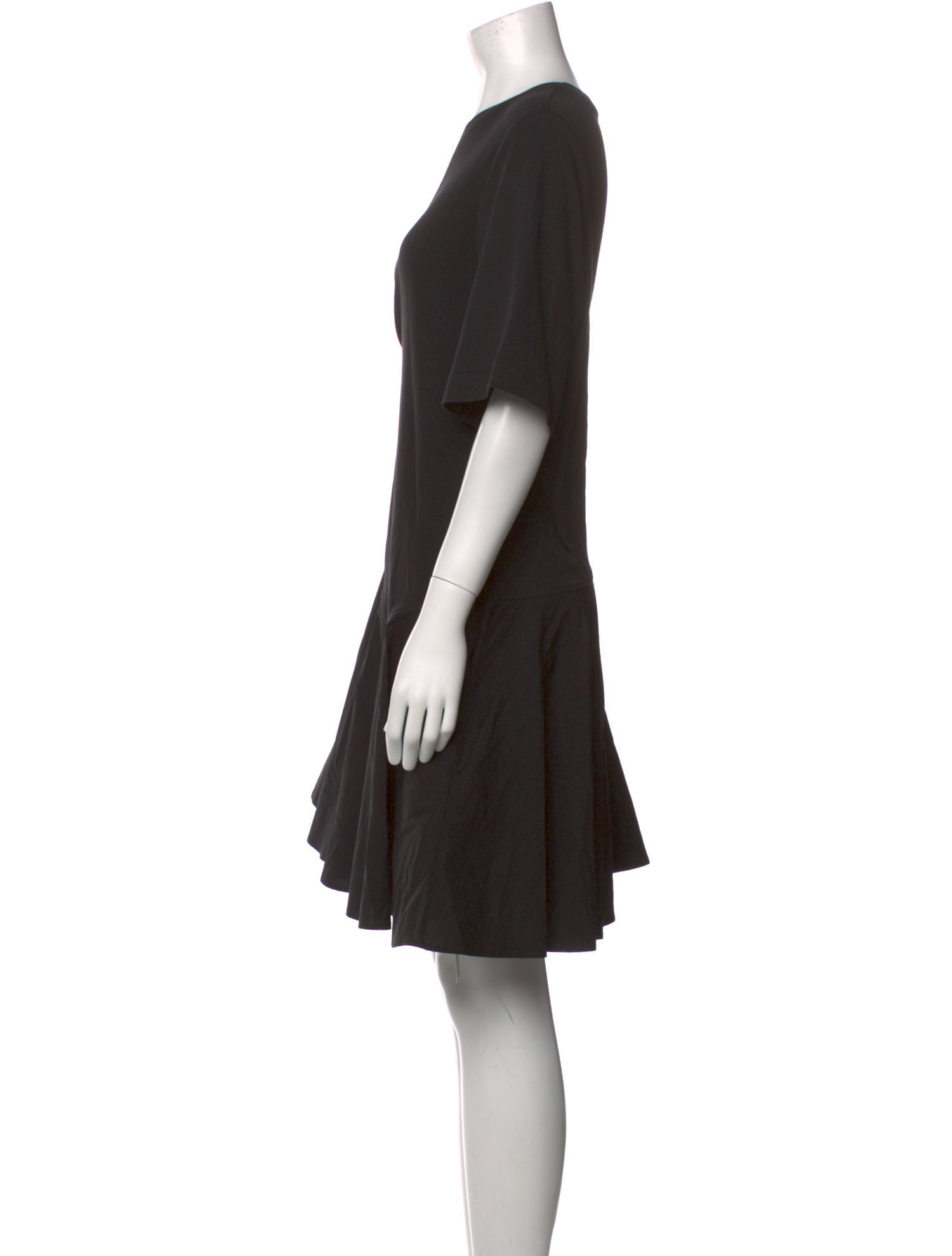 COS Crew Neck Knee-Length Dress