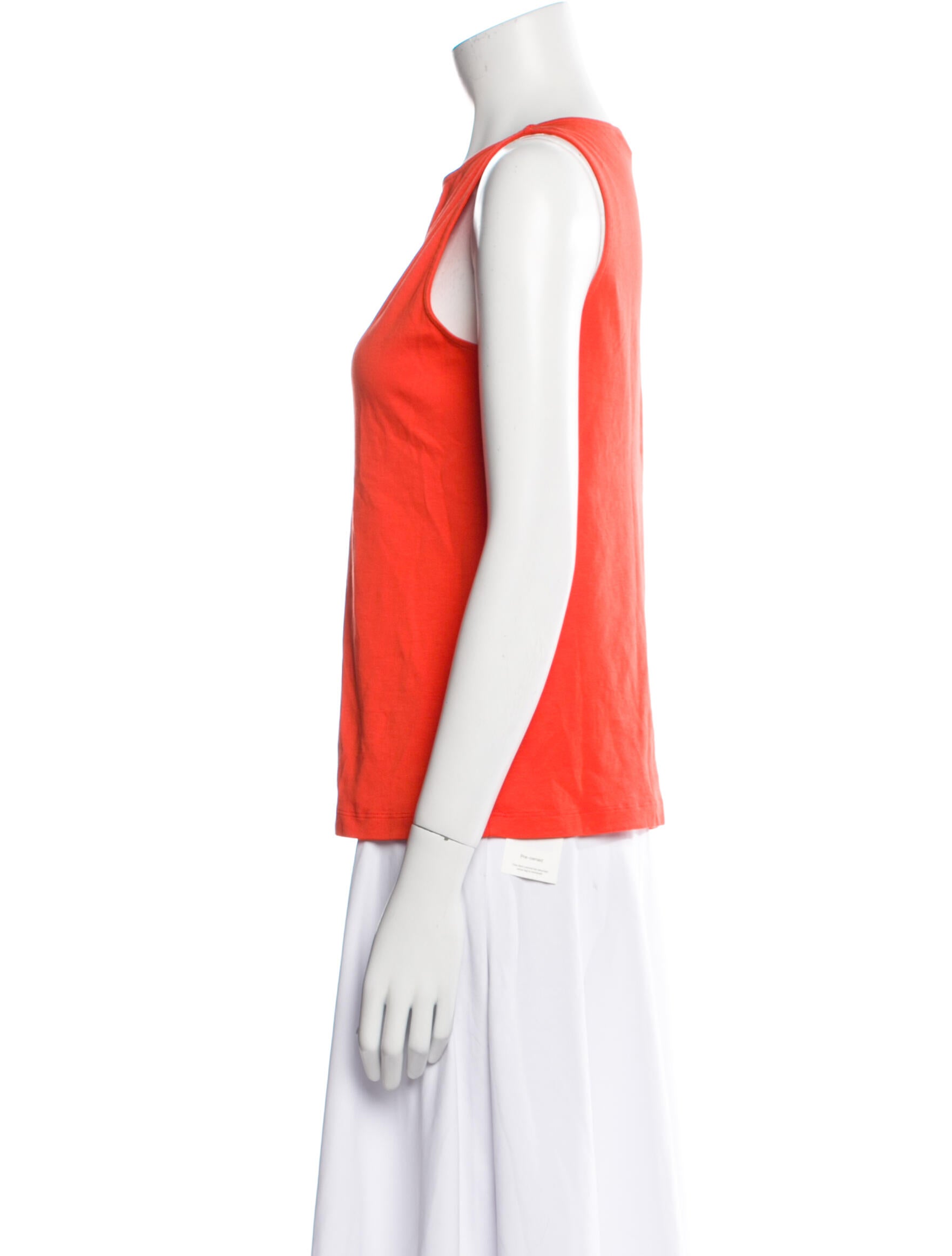COS Bateau Neckline Sleeveless Top