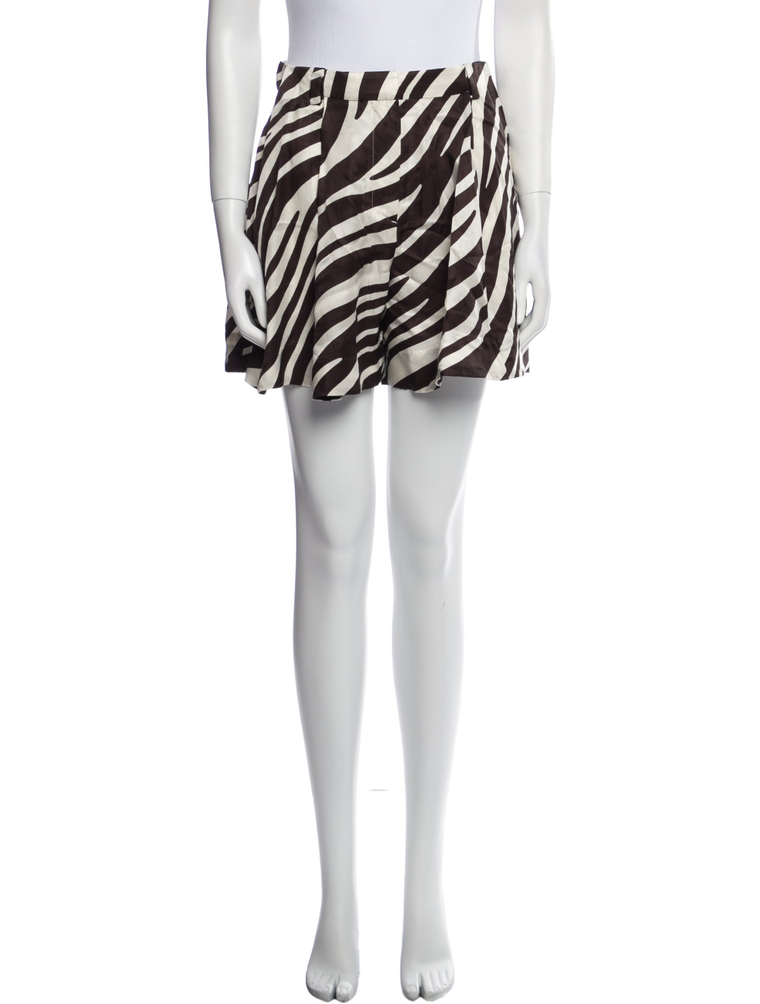 COS Striped Mini Shorts