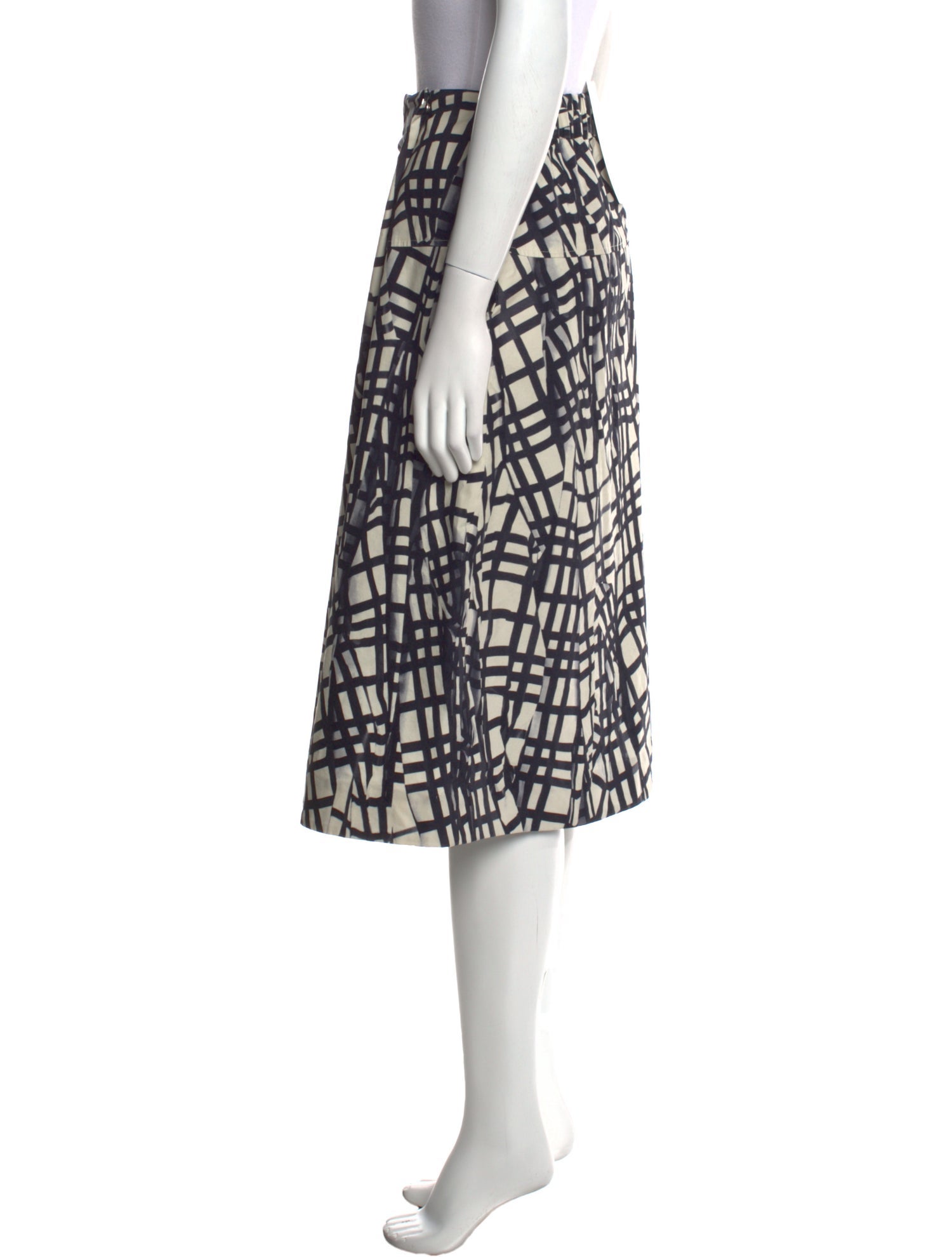 COS Printed Knee-Length Skirt