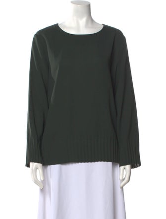COS Scoop Neck Long Sleeve Sweatshirt