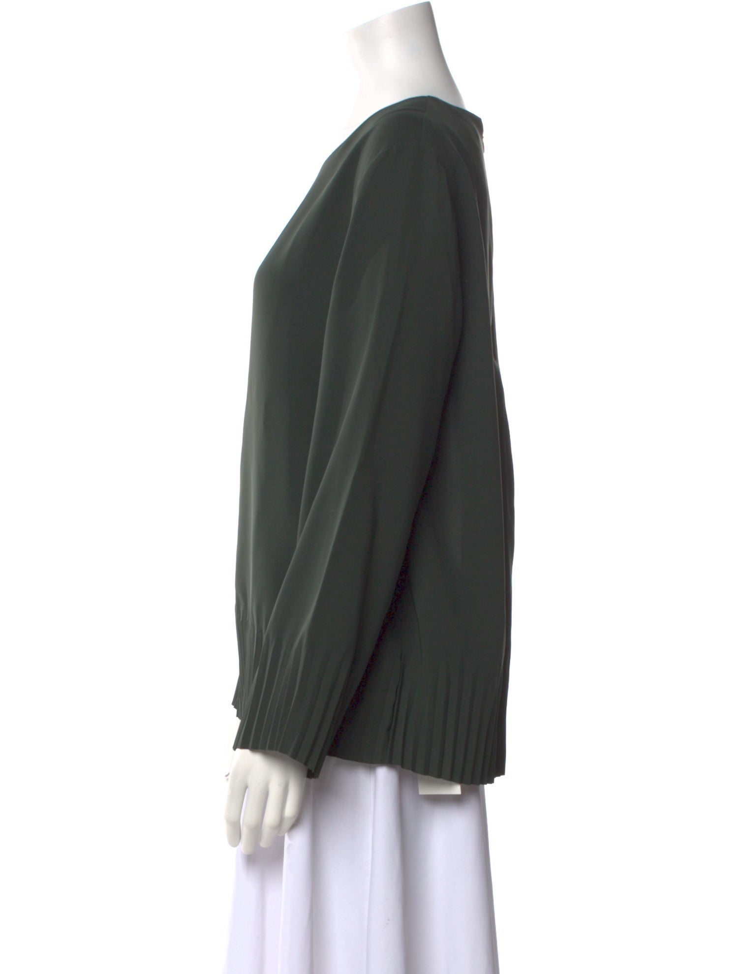 COS Scoop Neck Long Sleeve Sweatshirt